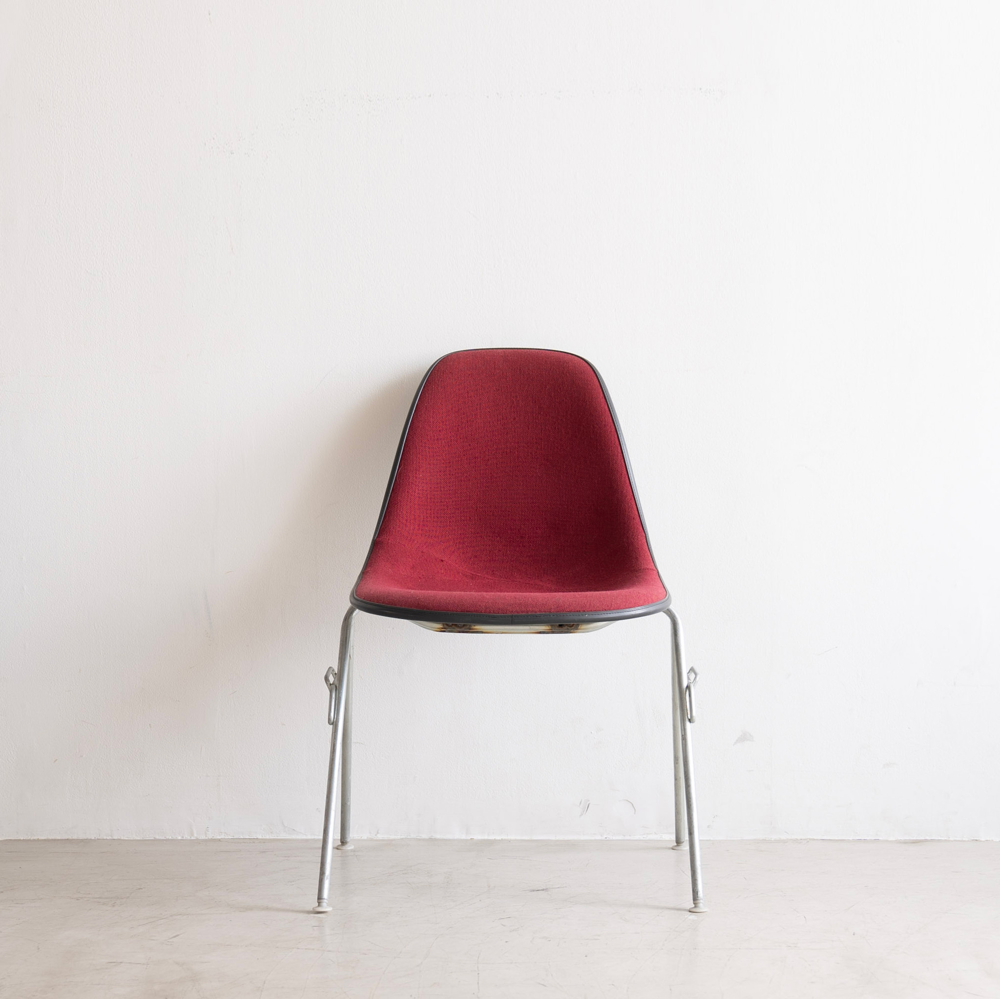 Herman Miller Charles &amp; Ray Eames Textile Fiberglass DSS Shell Chair - 03