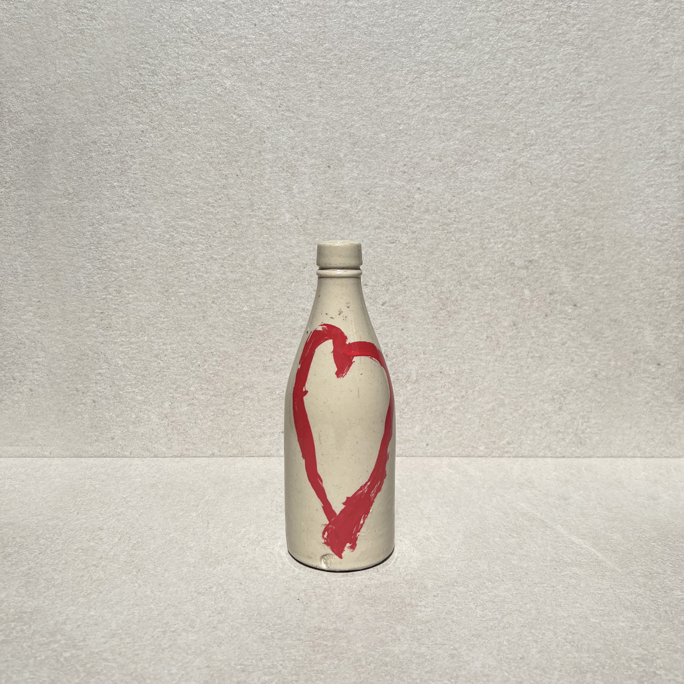Italy Milk Bottle Ceramic Vase 1950s