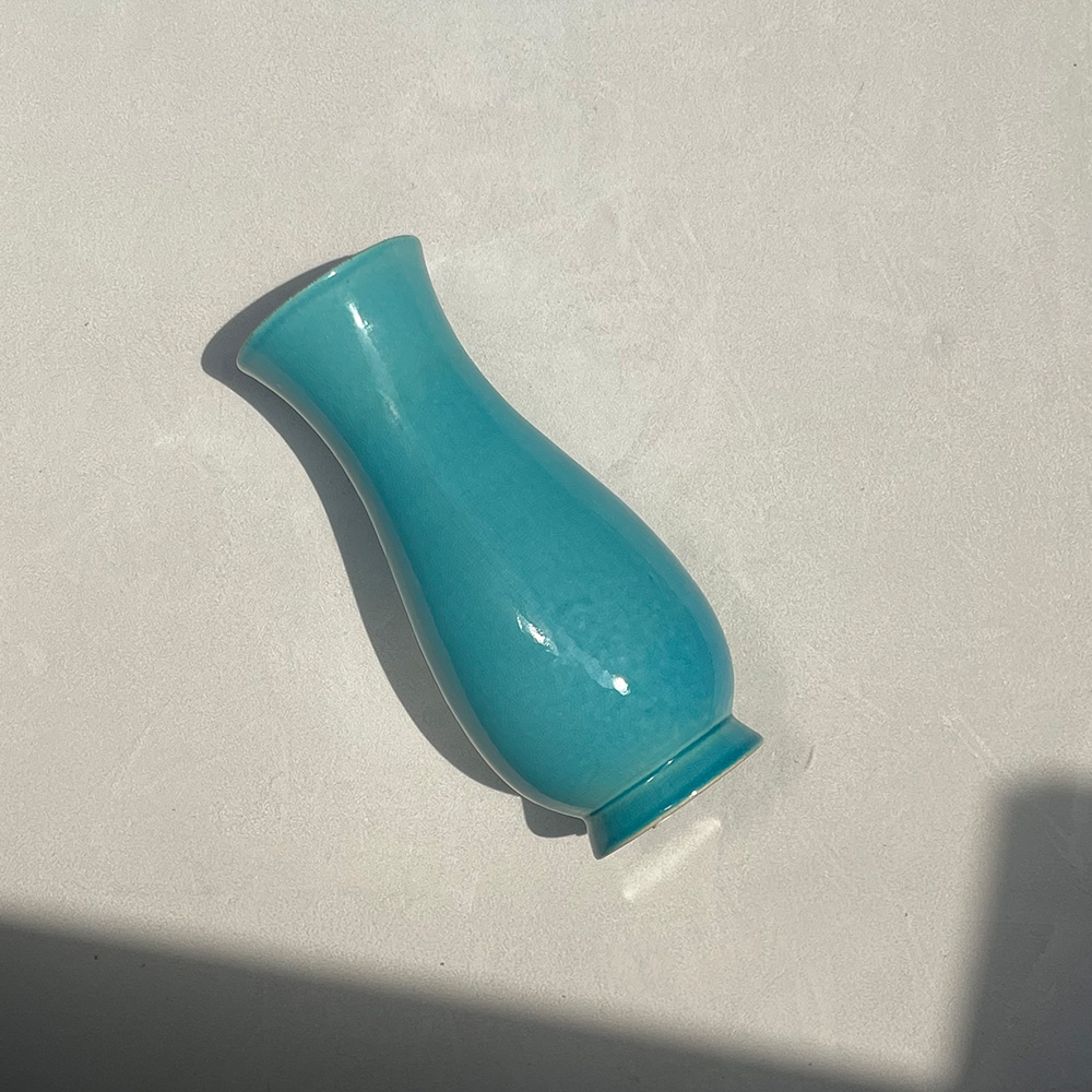 Red wing turquoise Pottery vase