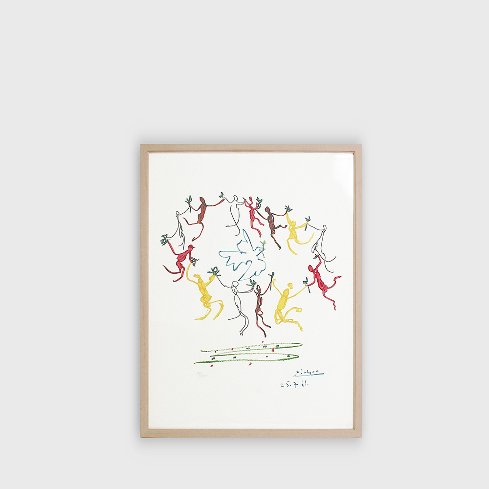 Picasso &quot;La Ronde de jeunese&quot; S.P.A.D.E.M  Addition Poster 1983