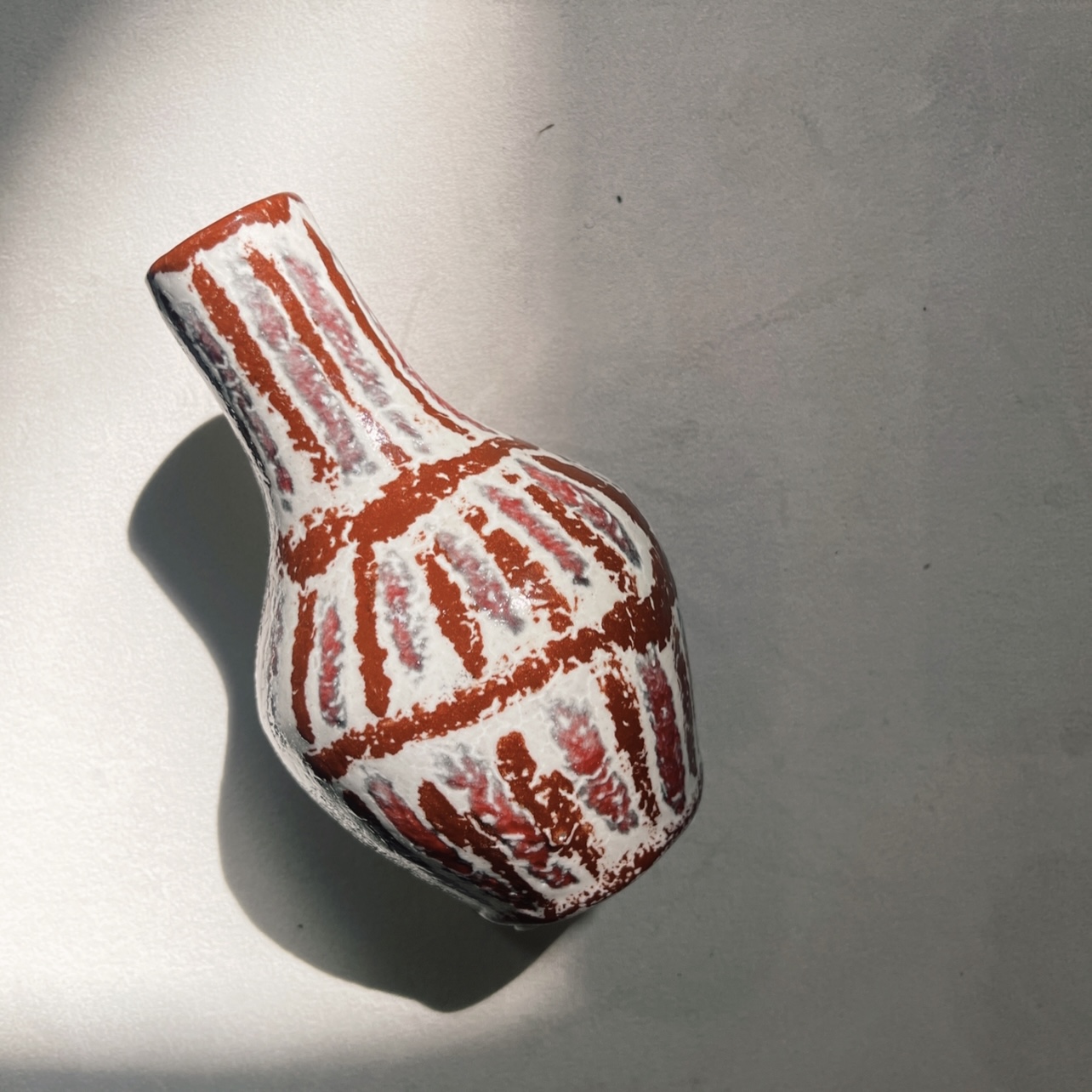 Extravagante Studio Keramik Vase 1950s